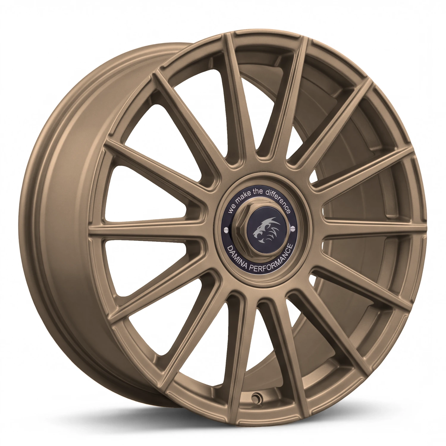 DAMINA DM09 19" LK5x112 ET35 72.6 Bronze Matt Black