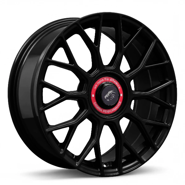 Damina DM10 Black Painted Red