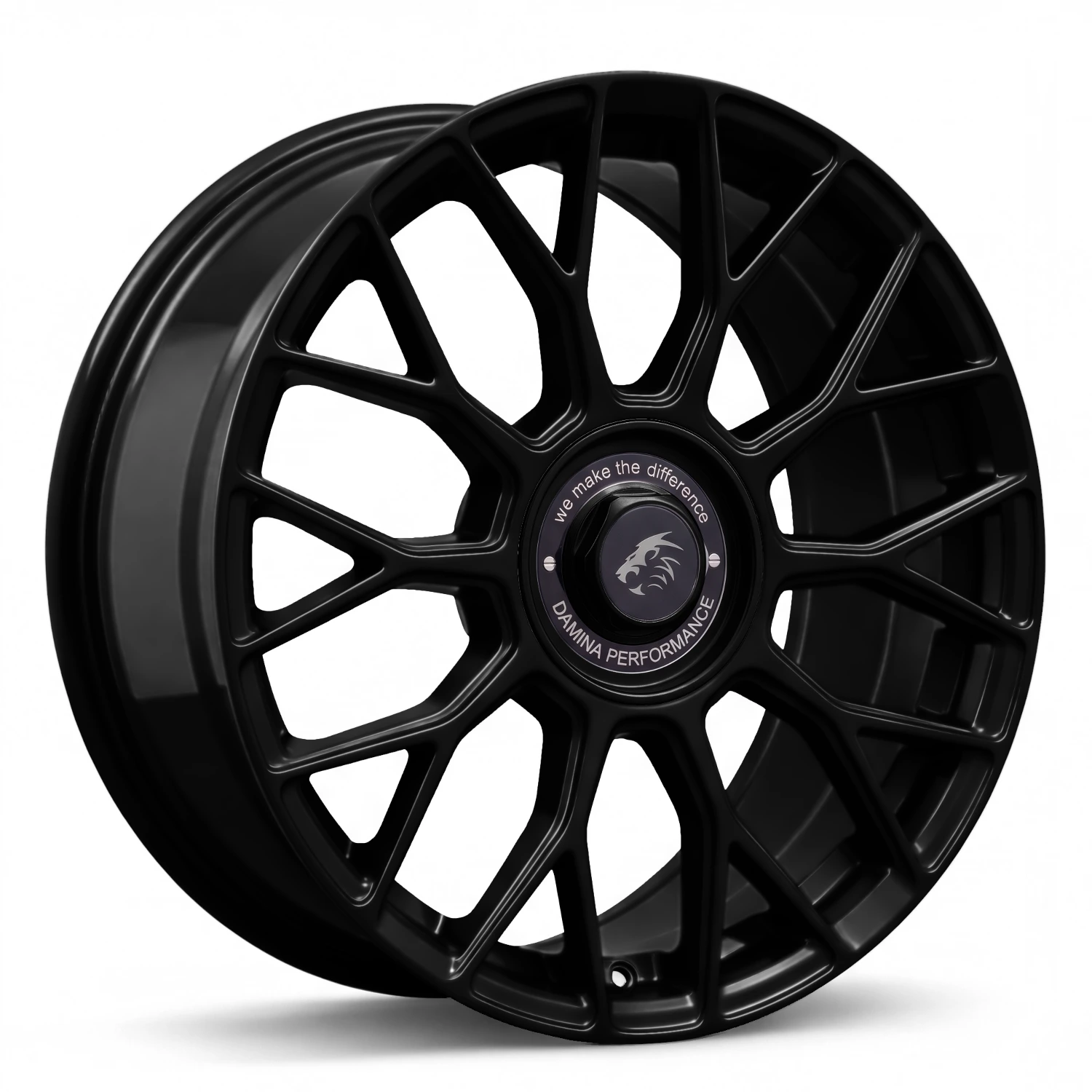 DAMINA DM10 18" LK5x112 ET45 72.6 Black Painted Black