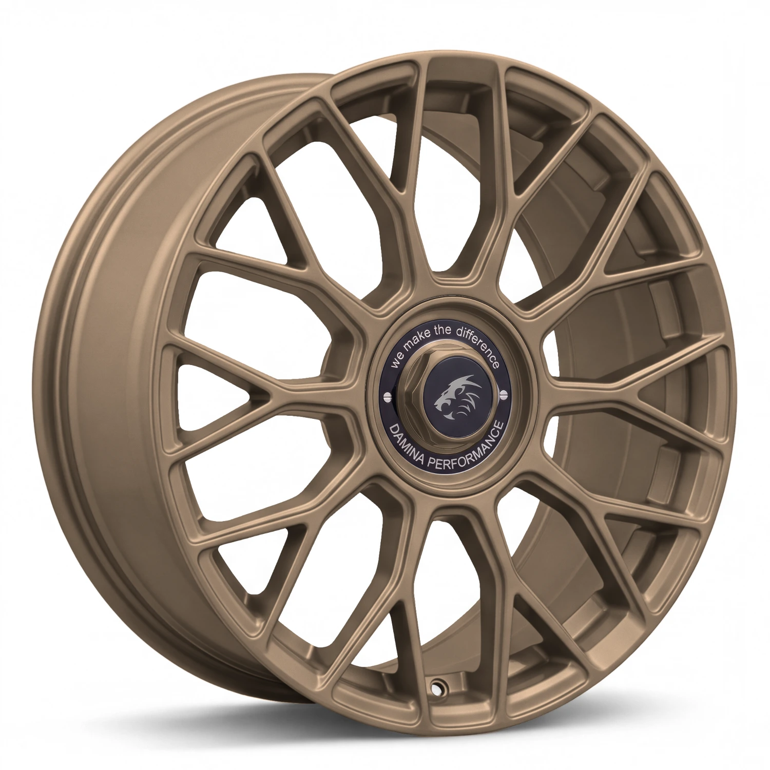 DAMINA DM10 18" LK5x112 ET45 72.6 Bronze Matt Black