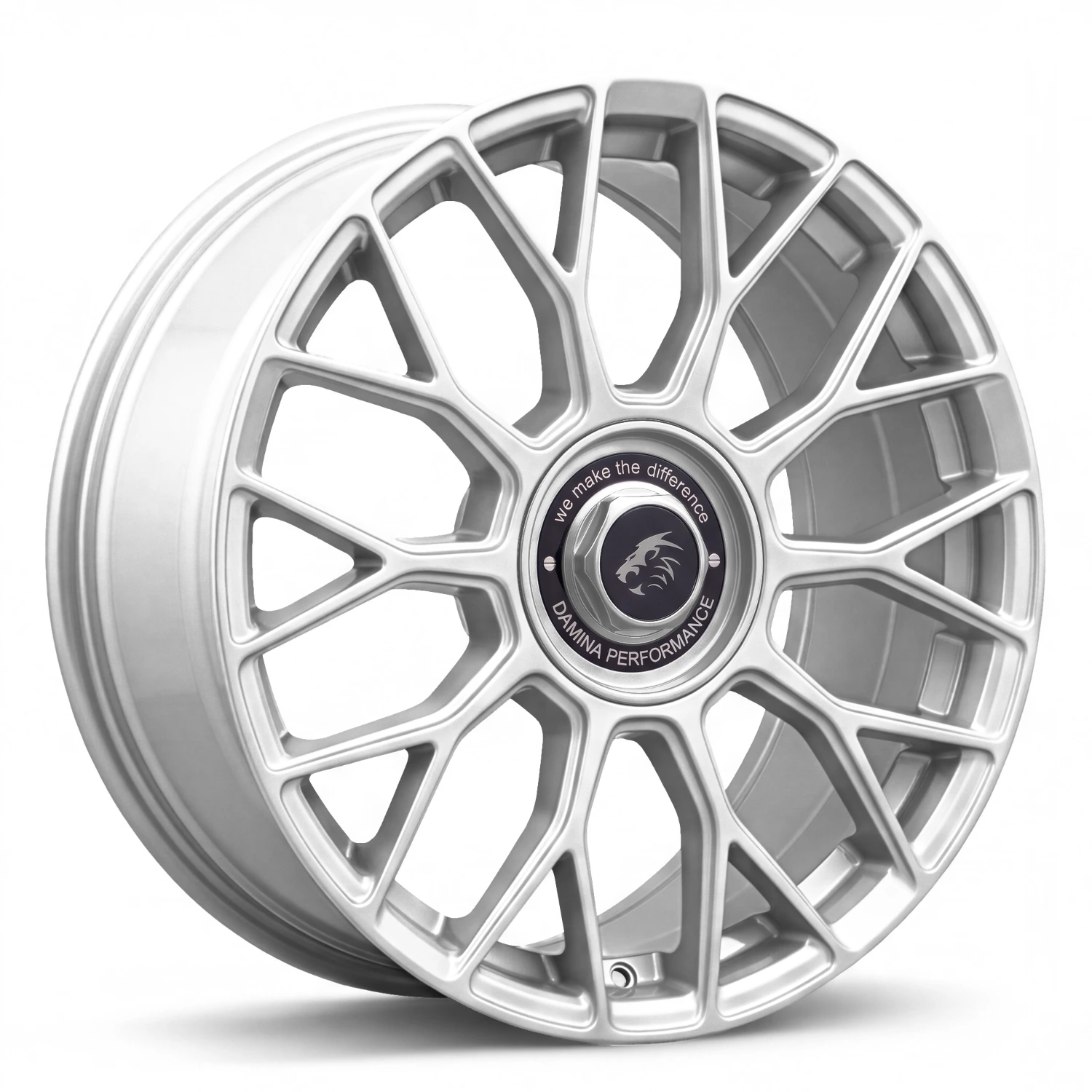 DAMINA DM10 18" LK5x114.3 ET45 72.6 Silver Painted Black