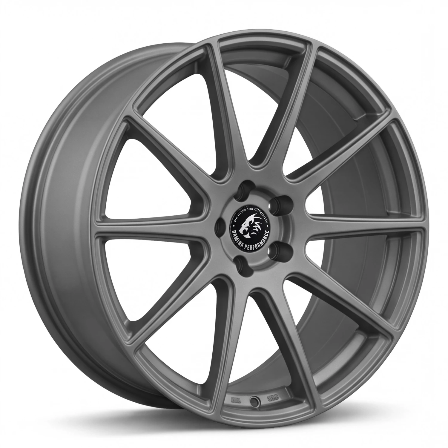 DAMINA DM19 22" LK5x112 ET45 66.6 Grey Matt