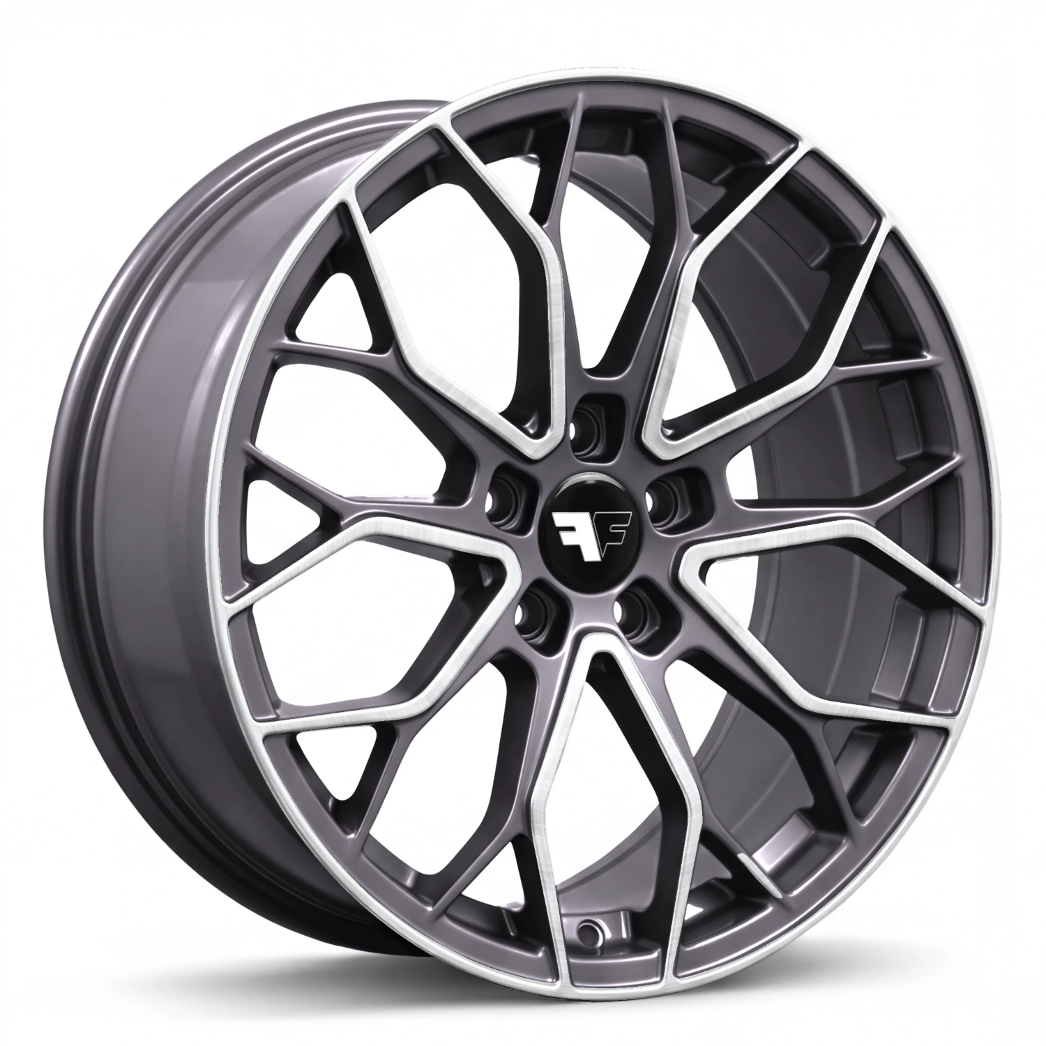 FF 01 – Anthrazit Poliert 8.5x19 ET35 5x120