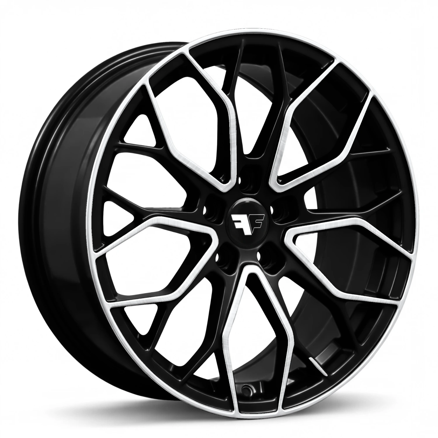 FF 01 – Schwarz Poliert 8.5x20 ET35 5x120