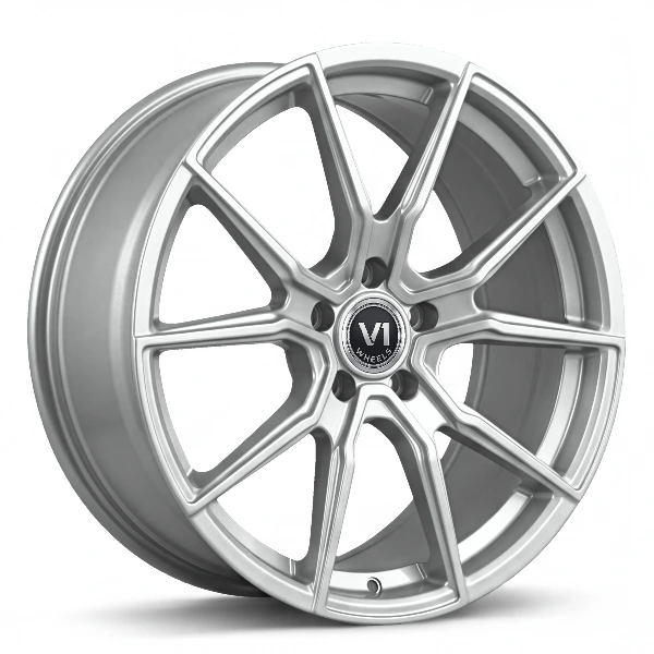 V1 Wheels v1 Solid Titanium Silber · 9x20 ET45