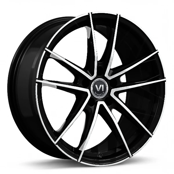 V1 Wheels V3 Sp+ Black Front Polish · 8x18 ET48